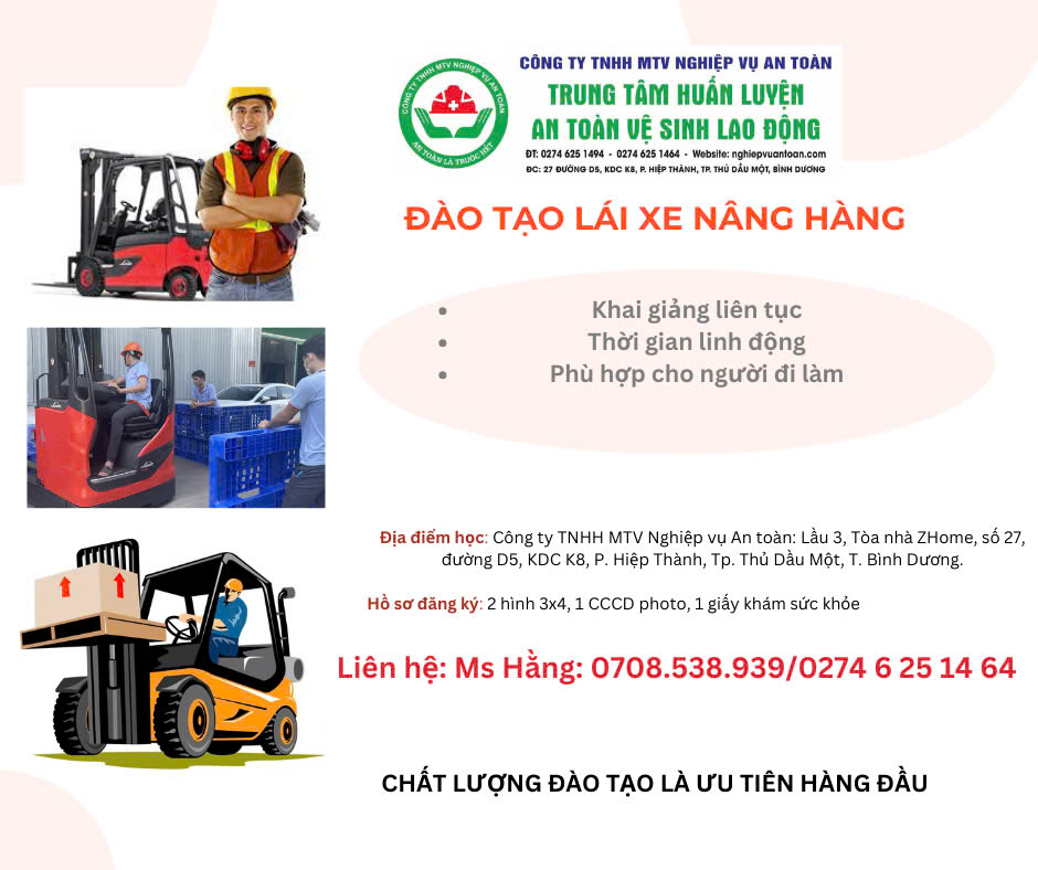 Dạy Học Vận Hành Xe Nâng